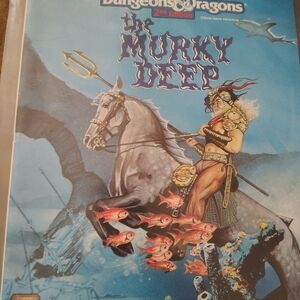 Dungeons & Dragons The Murky Deep Adventure Module (Blue Cover)